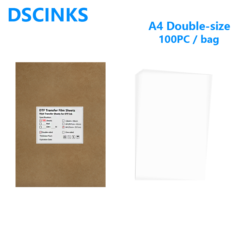 Dtf Hot Peel Film - 100PC A4 Textile T-Shirt Printing Hot