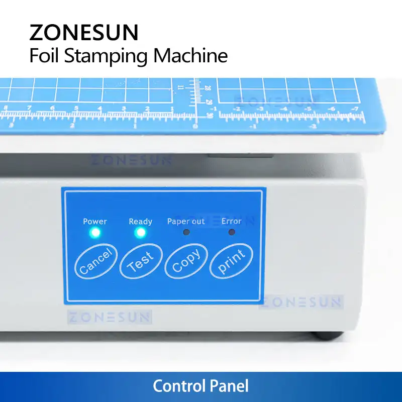 Foil Transfer Machine - ZONESUN ZS-8025 Automatic Digital Hot Foil