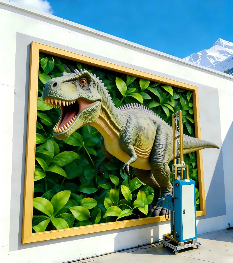 Customized Wall Printing Machi - 3D Printing Commercial Use recension och pris