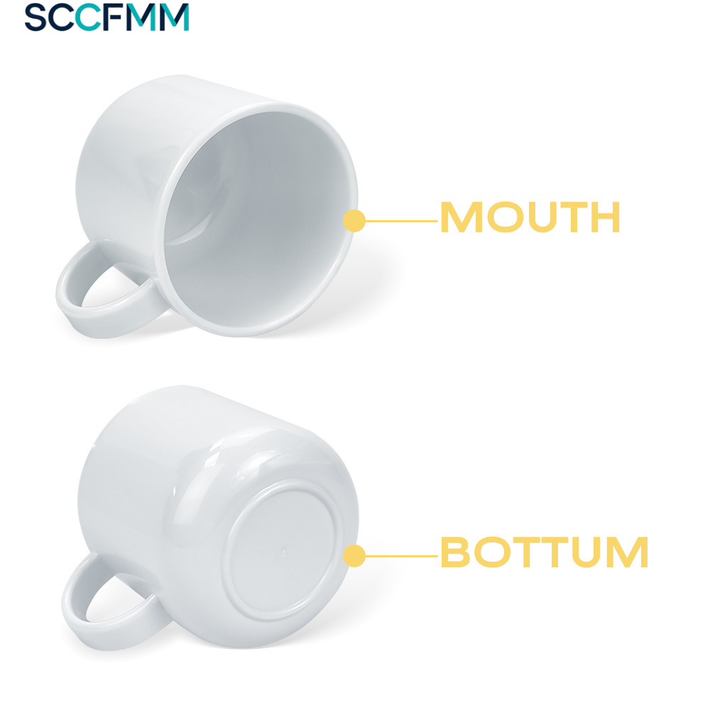 SCCFMM 5Pcs Sublimation Blank  - Sublimation Mug Blank recension och pris