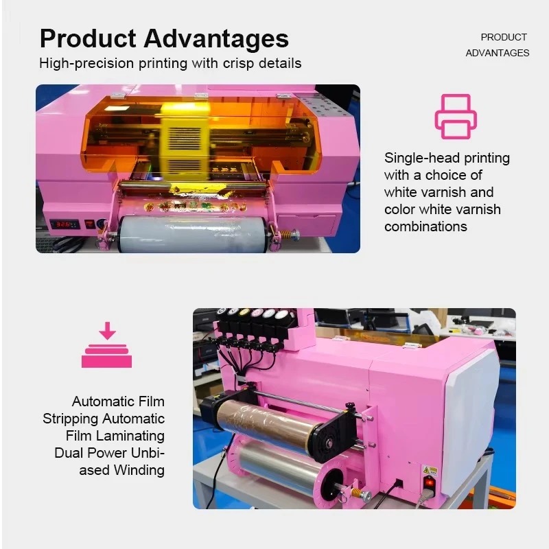 New Roll to Roll UV DTF Printe - Dtf Film Roll A3 recension och pris