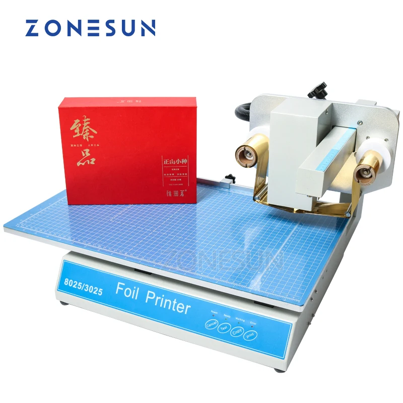 ZONESUN 8025 Hot Stamping Mach - Foil Transfer Machine recension och pris