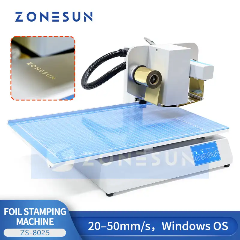 ZONESUN ZS-8025 Automatic Digi - Foil Transfer Machine recension och pris