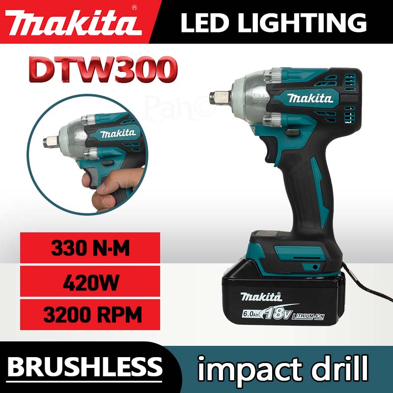 MAKITA DTW300Z Brushless lithi - Makita Drill Dtw300 recension och pris
