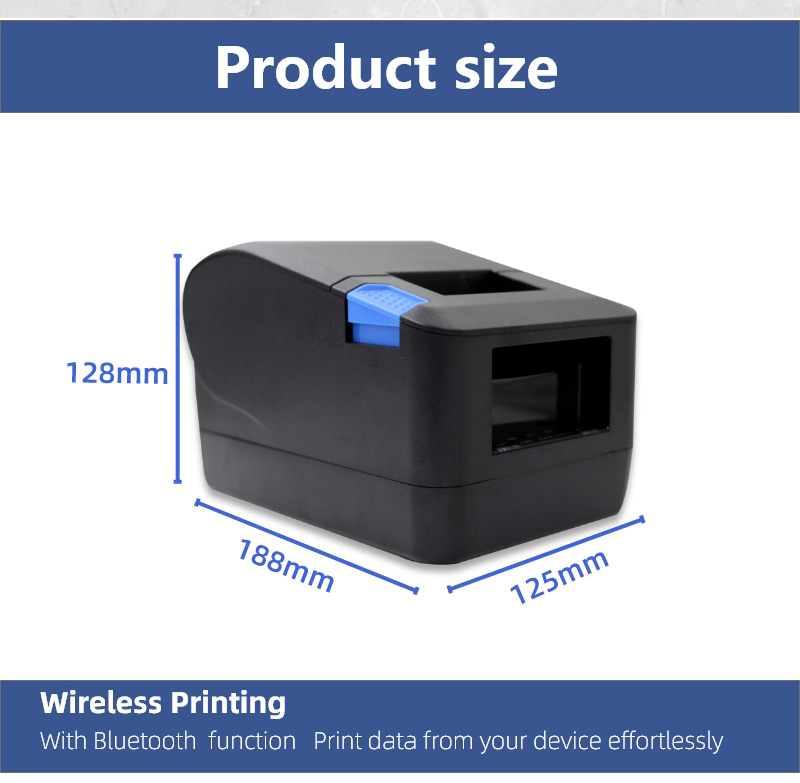 WEIHUANG P16 58mm 2 Inch Wirel - Commercial Book Printing Machines recension och pris
