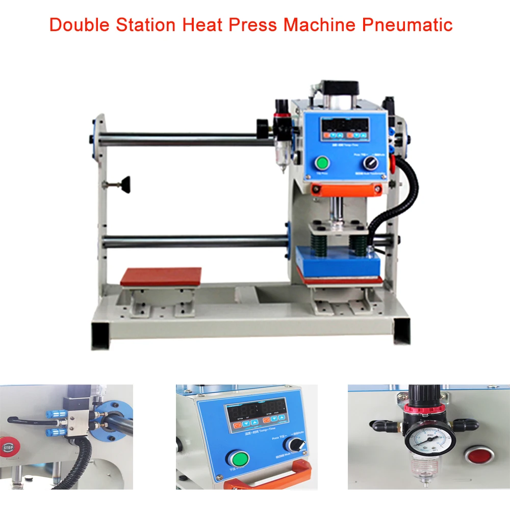 250x350mm Double Station Pneum - Foil Transfer Machine recension och pris